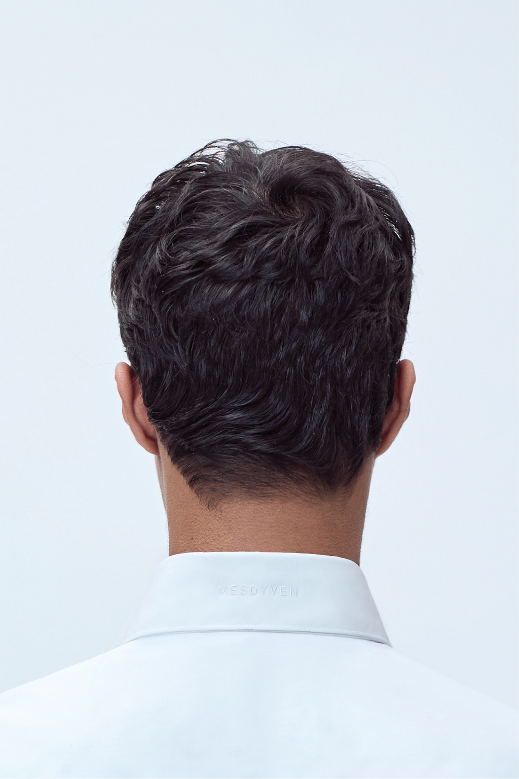 CROPPED TAILORED SHIRT IN COTTON TWILL