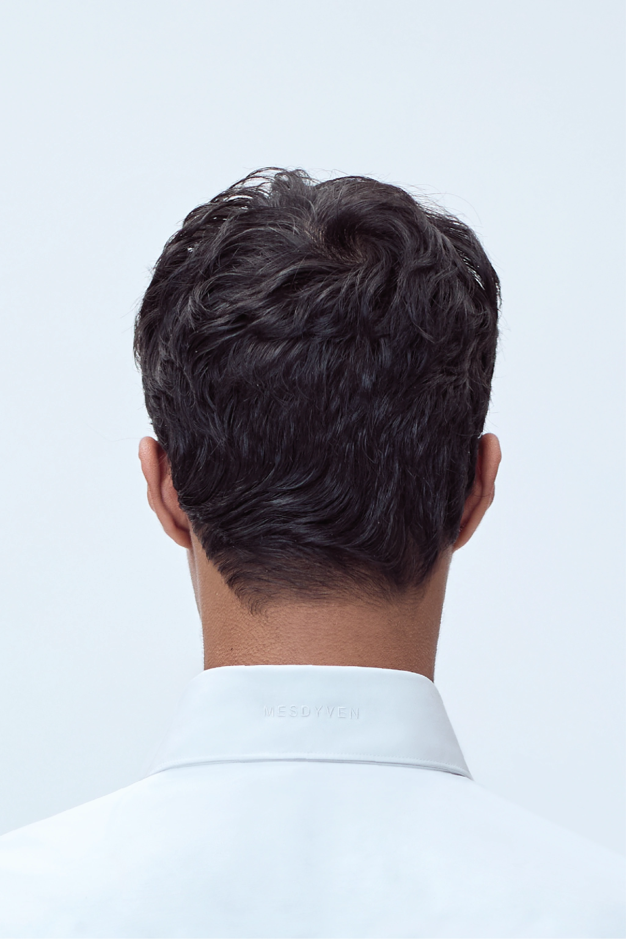 CROPPED TAILORED SHIRT IN COTTON TWILL