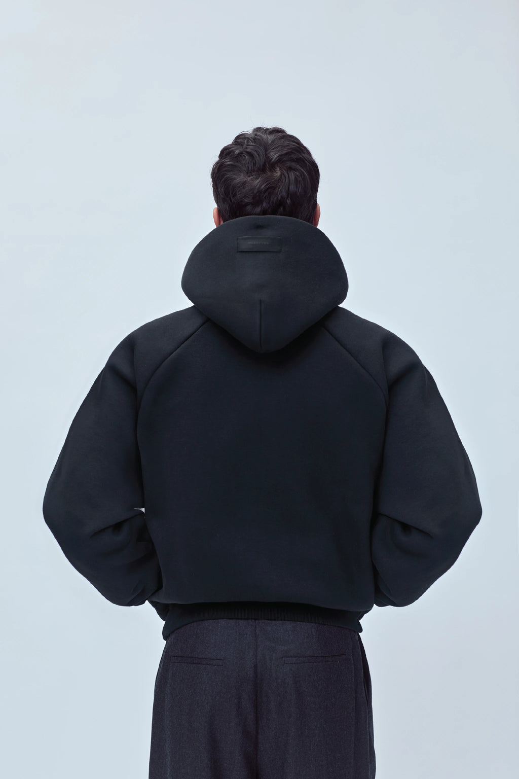 HOODIE IN TECHNICAL COTTON FLEECE