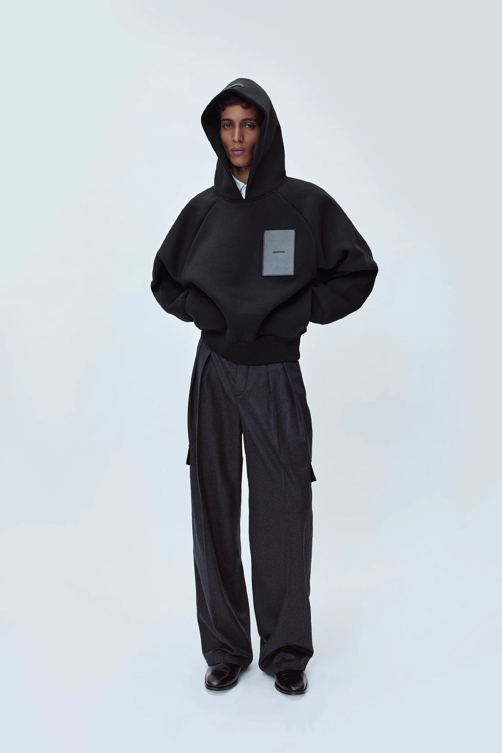 HOODIE IN TECHNICAL COTTON FLEECE