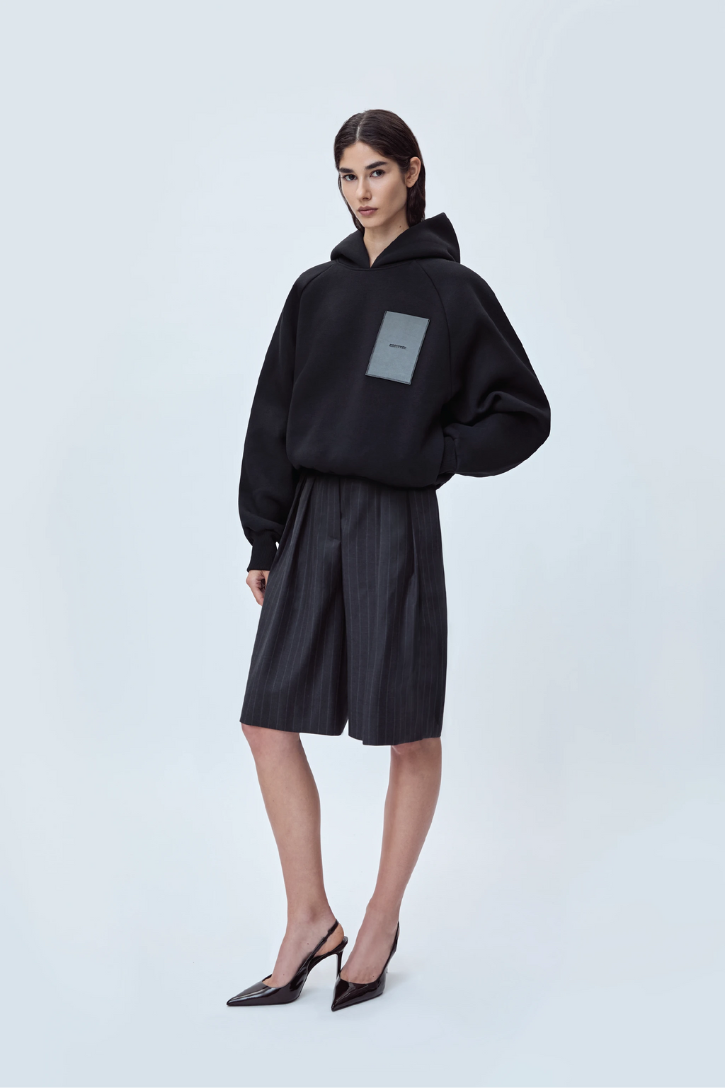 HOODIE IN TECHNICAL COTTON FLEECE