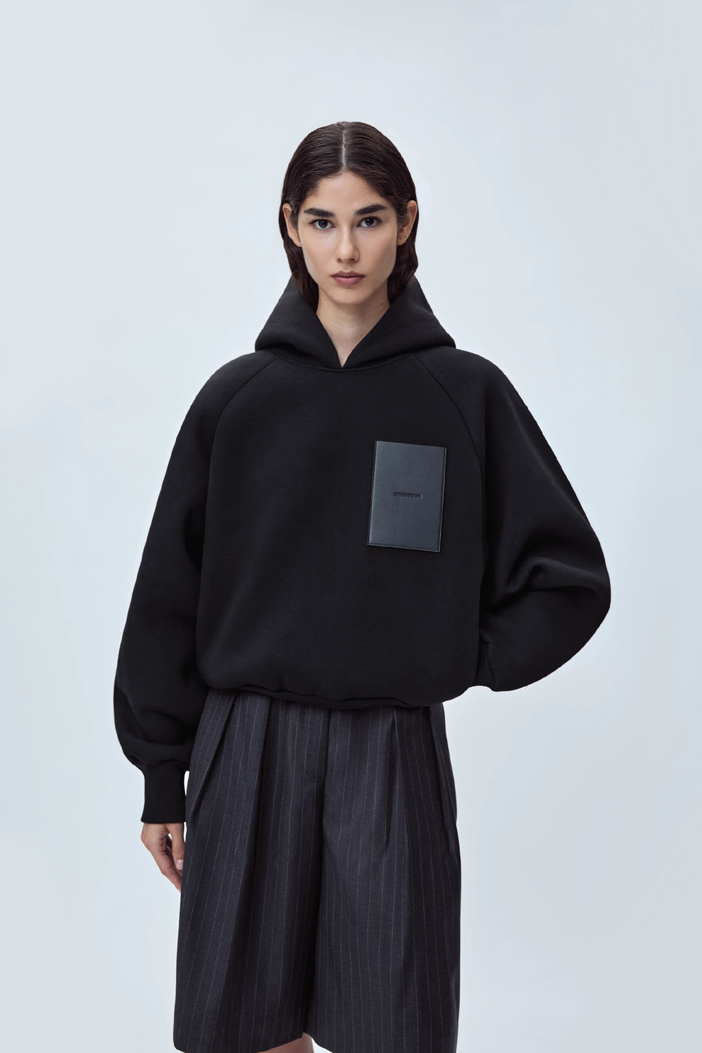 HOODIE IN TECHNICAL COTTON FLEECE