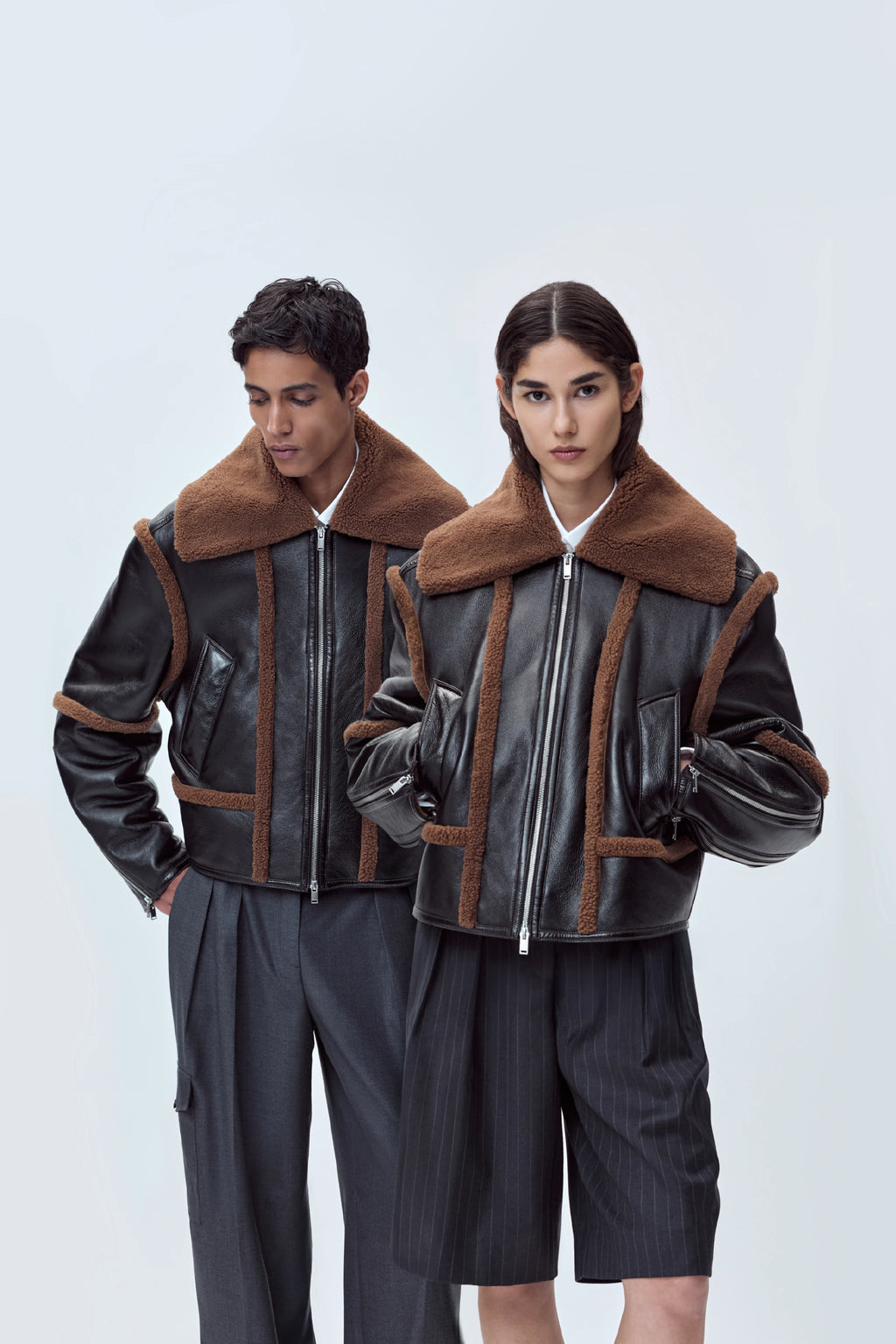 MERINO SHEARLING JACKET