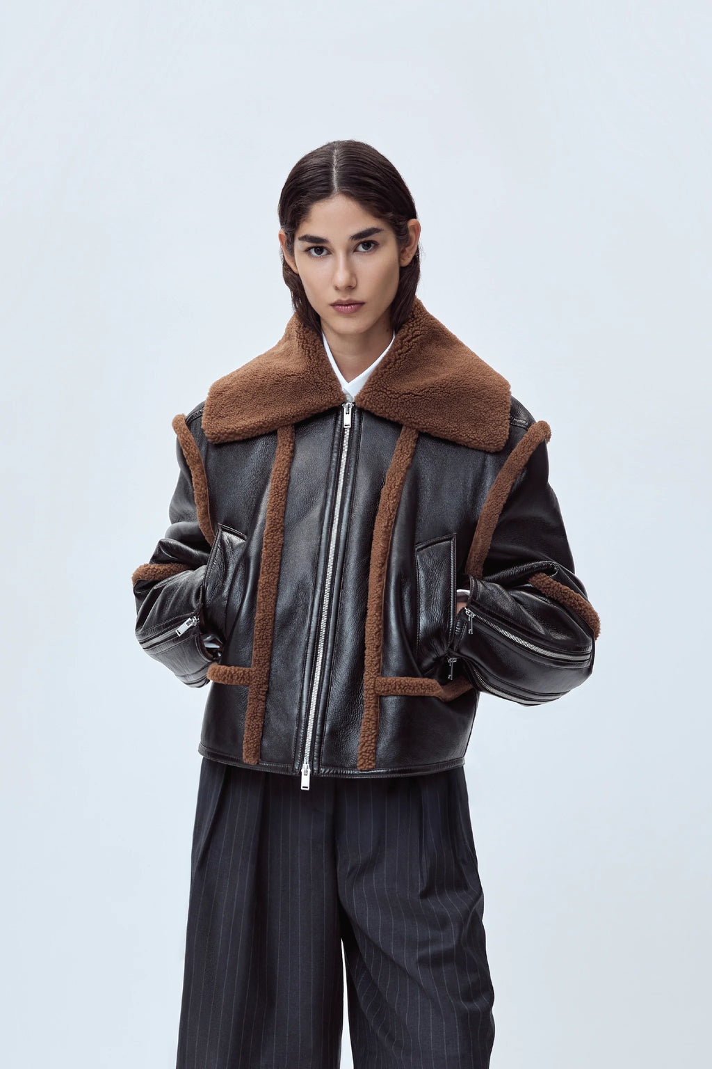 MERINO SHEARLING JACKET