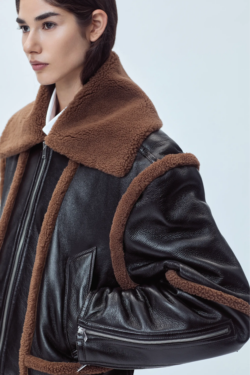 MERINO SHEARLING JACKET