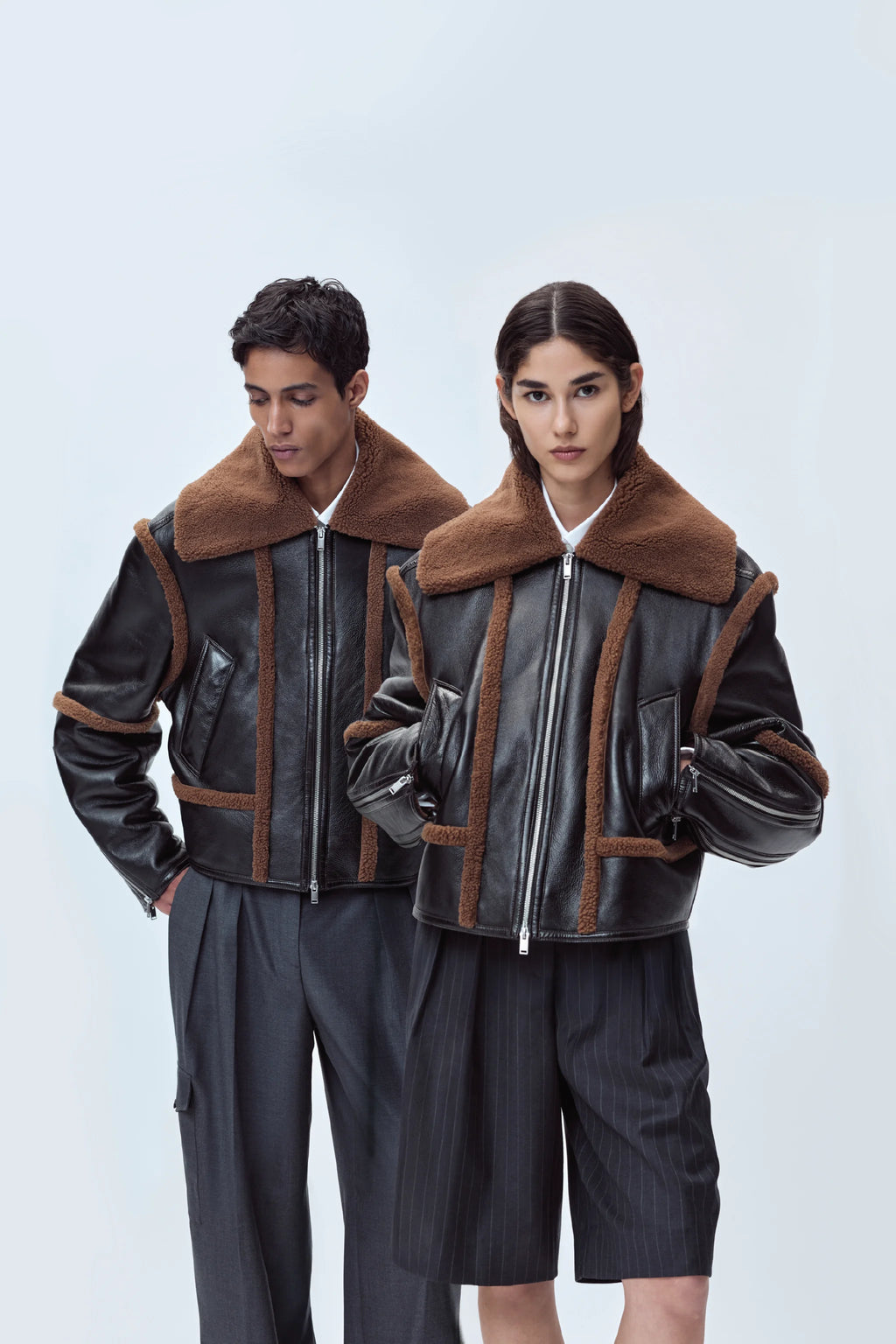 MERINO SHEARLING JACKET