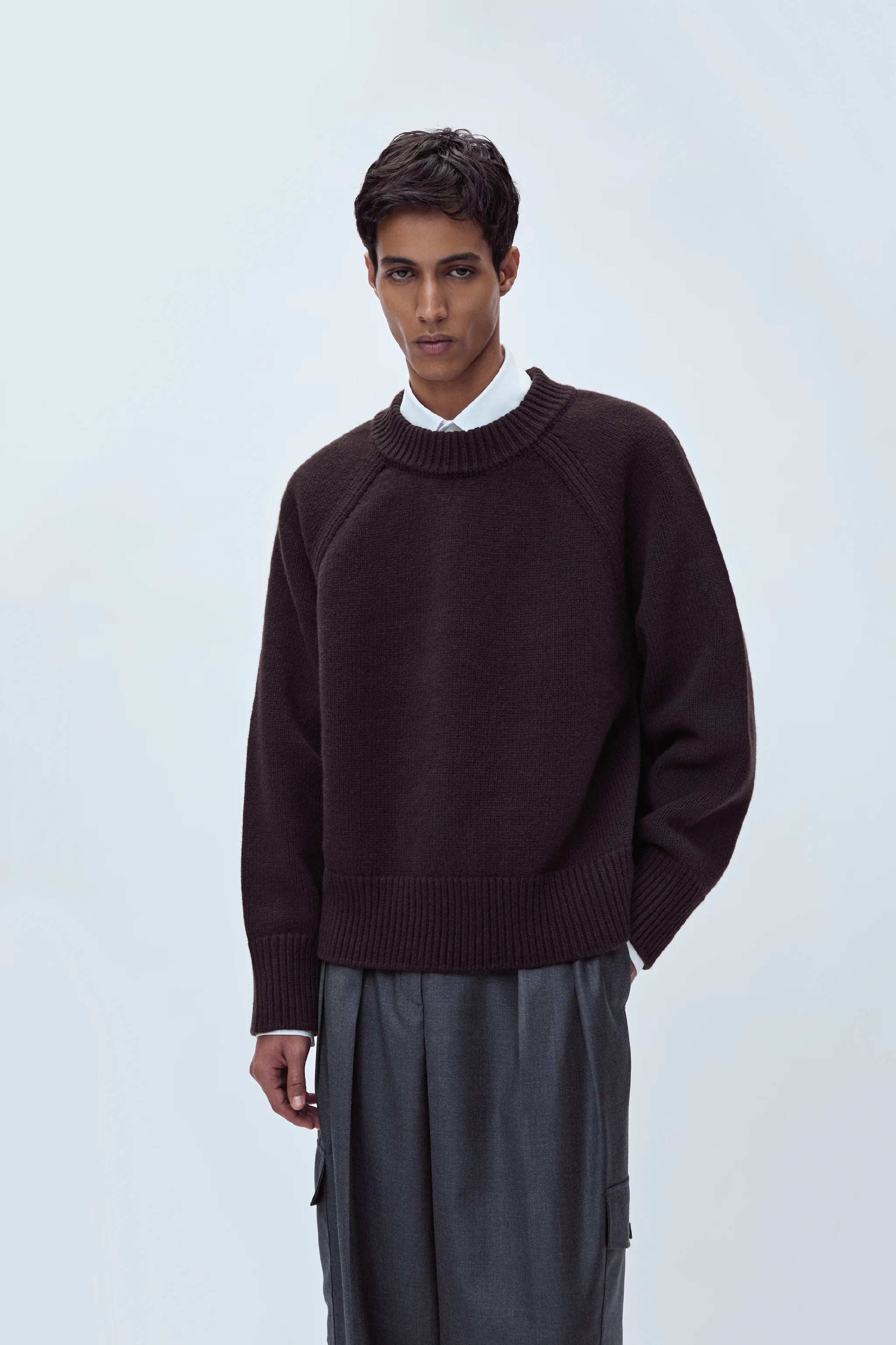 KNIT JERSEY IN CASHMERE WOOL